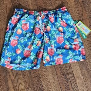 MC² Saint Barth sangria swim trunks Size L